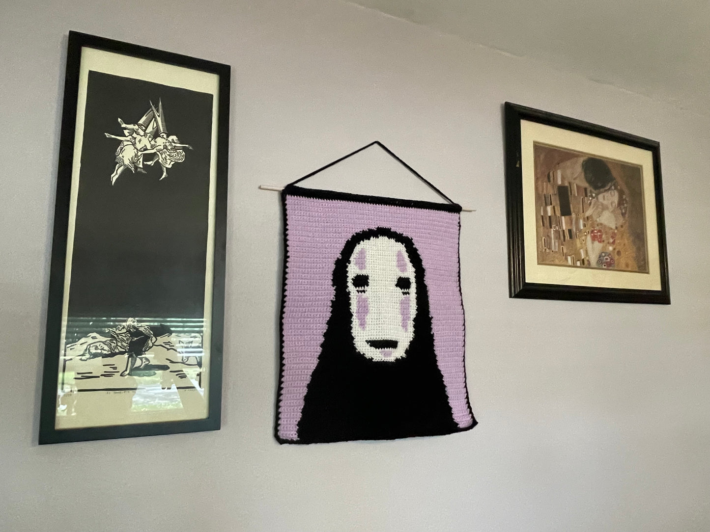 No Face Tapestry