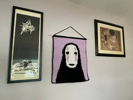 No Face Tapestry